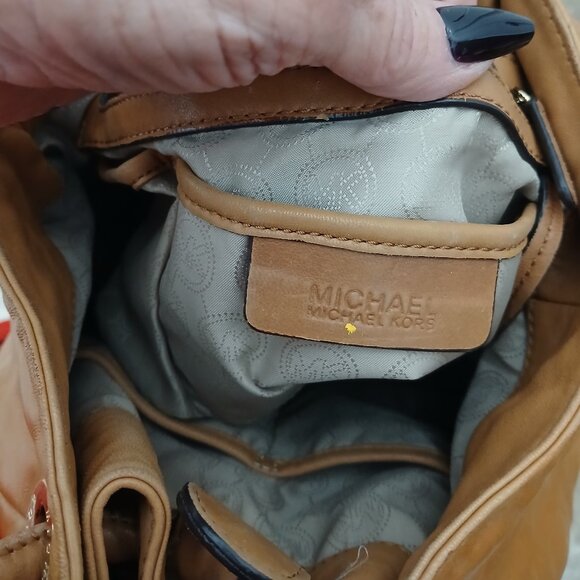 Michael Kors Leather Hobo - Picture 6 of 8